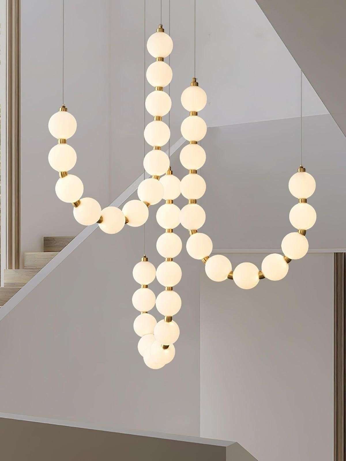 Pearl Necklace Chandelier
