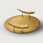 Horn Tray Round